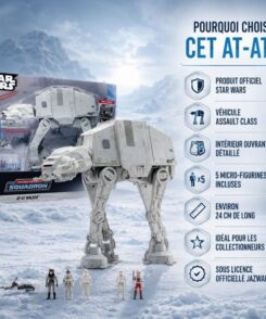 Les principaux avantages du AT-AT Walker Star Wars Micro Galaxy Squadron Jazwares.