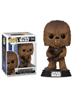 Funko Pop Chewbacca #596 avec sa boîte vitrine Star Wars
