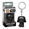 Porte-clés Funko Pocket Pop Dark Vador Star Wars avec chaîne, anneau et emballage officiel Darth Vader