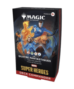 Deck Commander Magic Marvel Les Quatre Fantastiques – vue trois-quarts