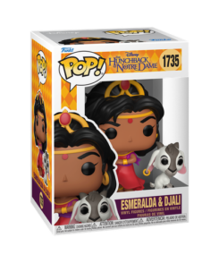 Boîte vitrine Funko Pop & Buddy Esmeralda et Djali #1735 Disney
