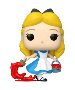 Figurine Funko Pop Alice with Paint #1769 avec pinceau et peinture rouge