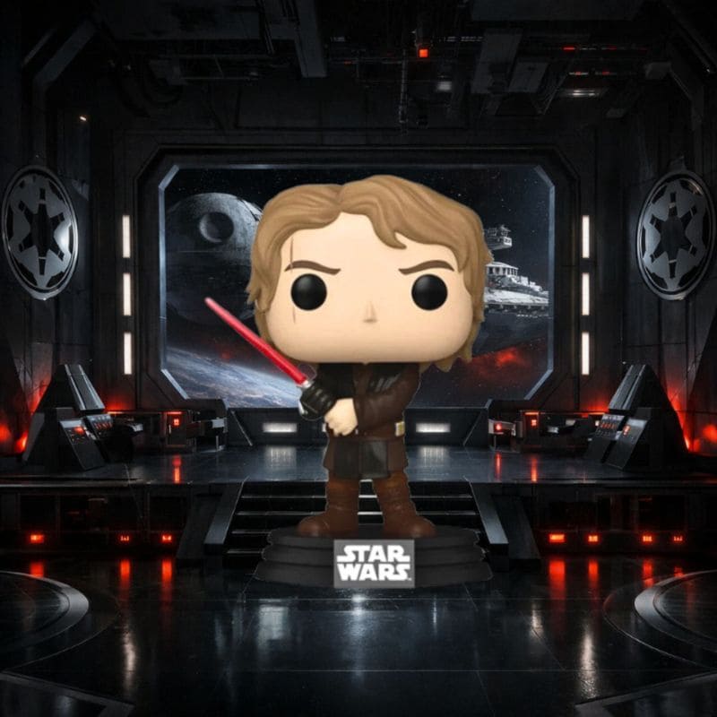 Funko Pop Anakin Skywalker 751 décor univers Star Wars Jedi