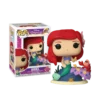 Funko Pop Ariel #1012 Ultimate Princess avec Sébastien et sa boîte officielle Disney