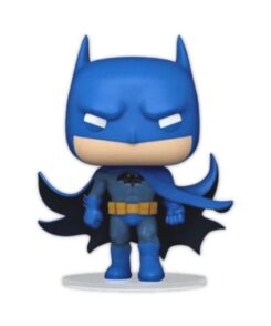 Funko Pop Batman 598 rétro bleu DC Comics sur fond clair