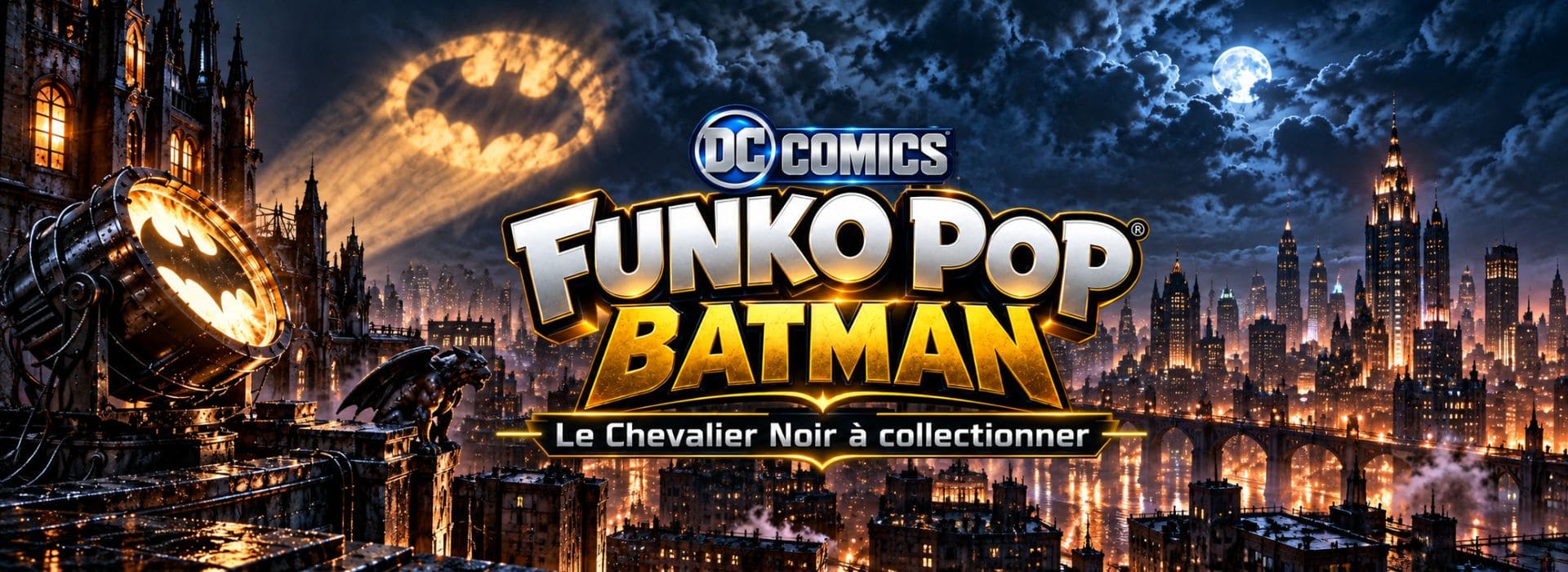 Funko Pop Batman – collection DC Comics chez SWETM