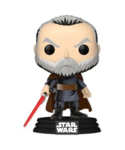 Figurine Funko Pop Comte Dooku #833 avec sabre laser rouge Star Wars Legends