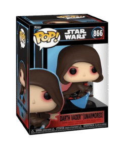 Boîte vitrine de la Funko Pop Star Wars Dark Vador sans armure numéro 866