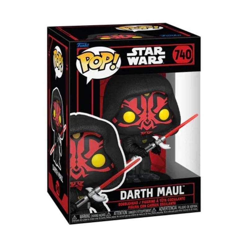 boite Funko Pop Darth Maul 740 Star Wars