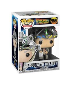 Boîte Funko Pop Doc With Helmet 959 Back to the Future collector