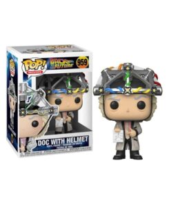 Funko Pop Doc With Helmet 959 Back to the Future figurine officielle avec boîte