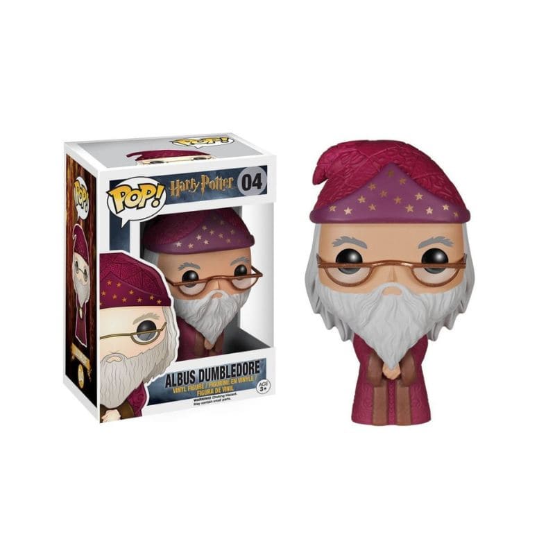 Funko Pop Dumbledore 04 Harry Potter figurine officielle avec boîte collector