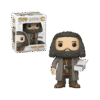 Funko Pop Rubeus Hagrid avec gâteau #78 présentée à côté de sa boîte Harry Potter