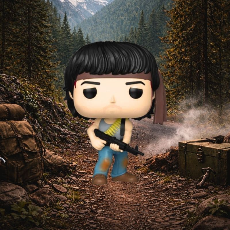 Funko Pop Rambo 2003 decor jungle figurine John Rambo