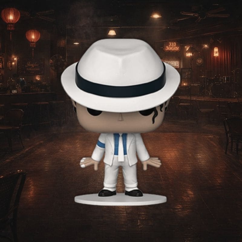 Pop Michael Jackson 345 décor scène concert figurine