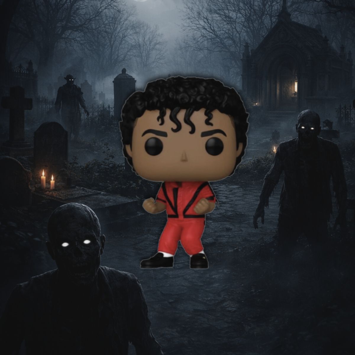 Pop Michael Jackson 359 figurine décor cimetière zombies