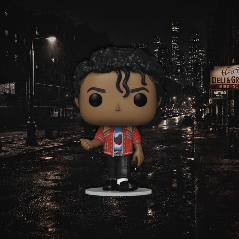 Pop Michael Jackson 491 décor urbain Beat It figurine