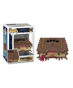 Funko Pop Monster Book #202 accompagnée de sa boîte vitrine Harry Potter