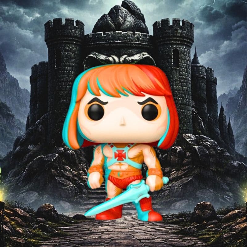Funko Pop Musclor 1775 decor Eternia grotte figurine