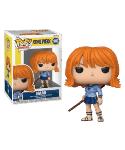 Funko Pop Nami #1880 One Piece Netflix présentée avec sa boîte officielle