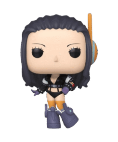 Funko Pop Nico Robin #2137 One Piece représentant l’archéologue des Chapeaux de Paille dans sa tenue de l’arc Egghead.