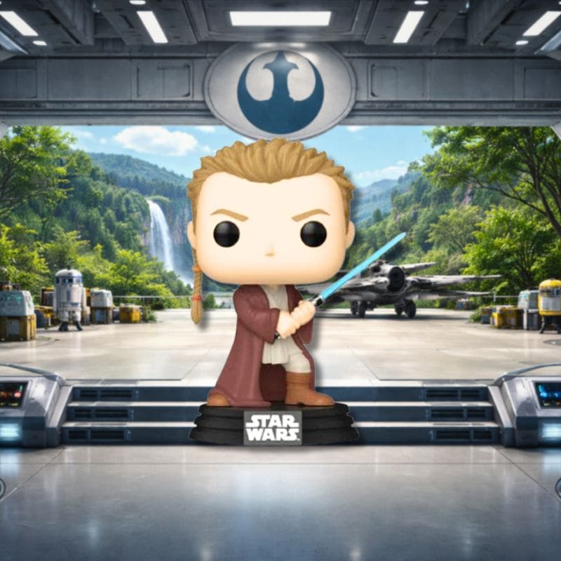 Funko Pop Obi Wan 699 décor univers Jedi Star Wars
