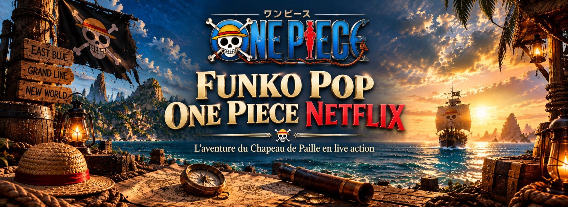 Funko Pop One Piece Netflix – collection live action