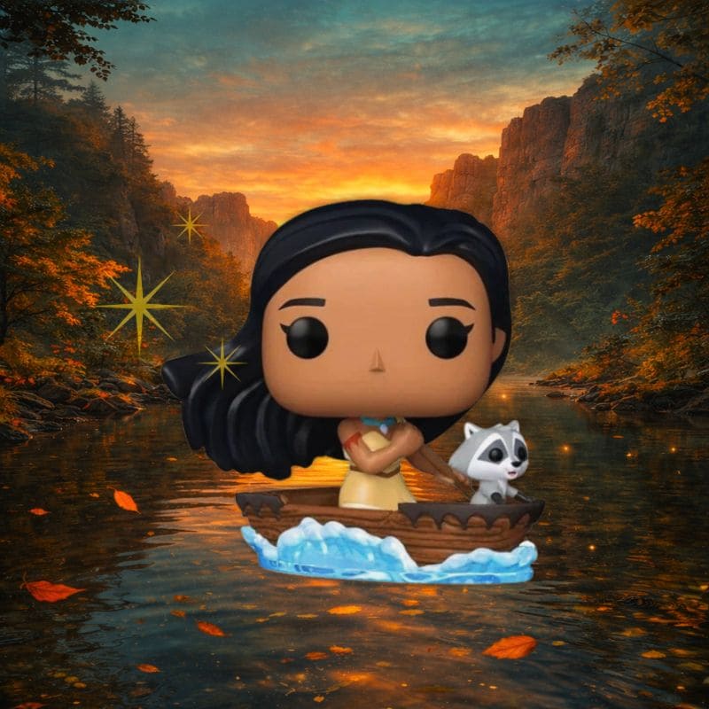 Funko Pop Pocahontas 1579 décor univers Disney