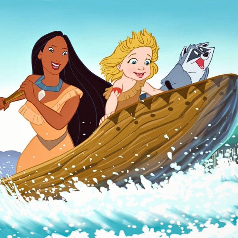 Pocahontas personnage film Disney