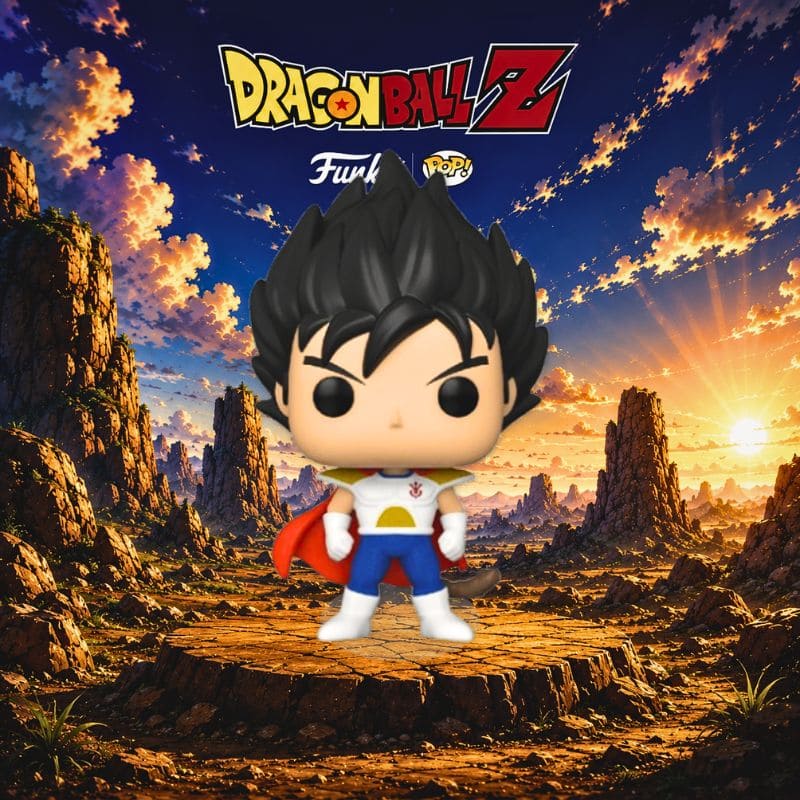 Funko Pop Prince Vegeta ambiance Dragon Ball Z collection geek