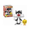 Funko Pop Sylvester Tweety 309 Looney Tunes figurine officielle avec boite collector
