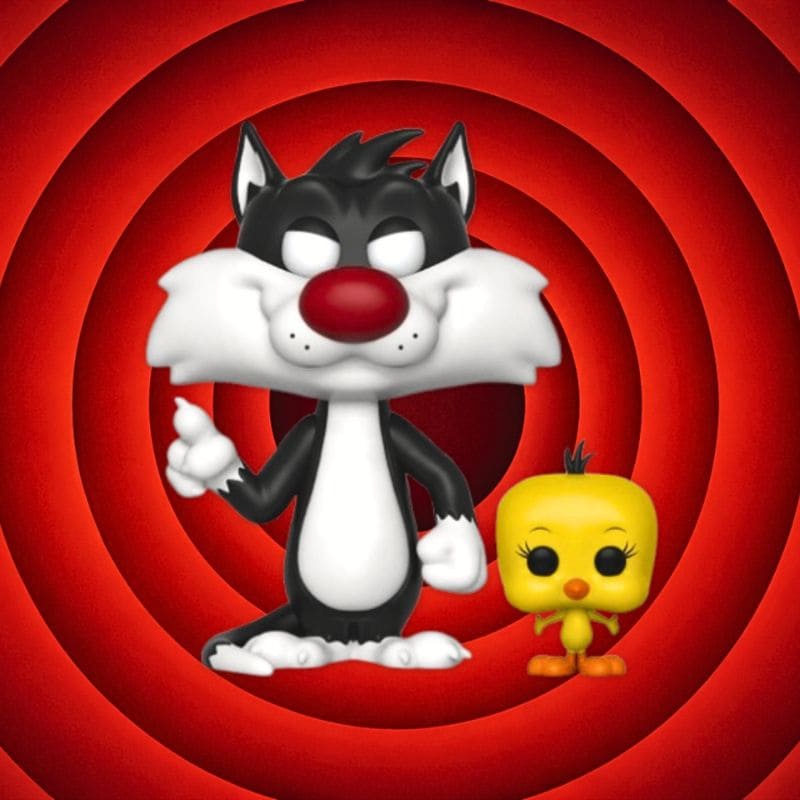 Sylvestre et Titi Funko Pop 309 univers Looney Tunes decor collector premium