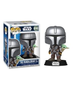 Funko Pop Mandalorian 818 Grogu Star Wars avec boîte officielle