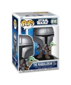 Boîte Funko Pop Mandalorian 818 Grogu Star Wars
