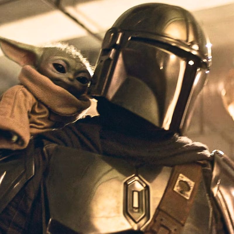 Mandalorian et Grogu personnages série Star Wars