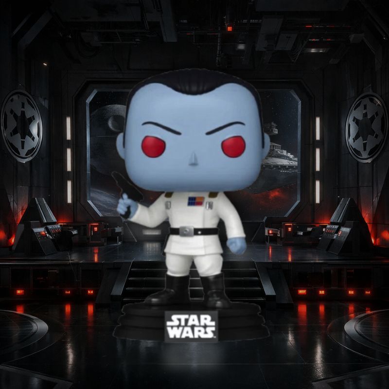Funko Pop THRAWN 683 décor impérial Dark Side