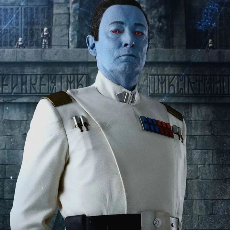 Grand Admiral Thrawn personnage Star Wars série Ahsoka