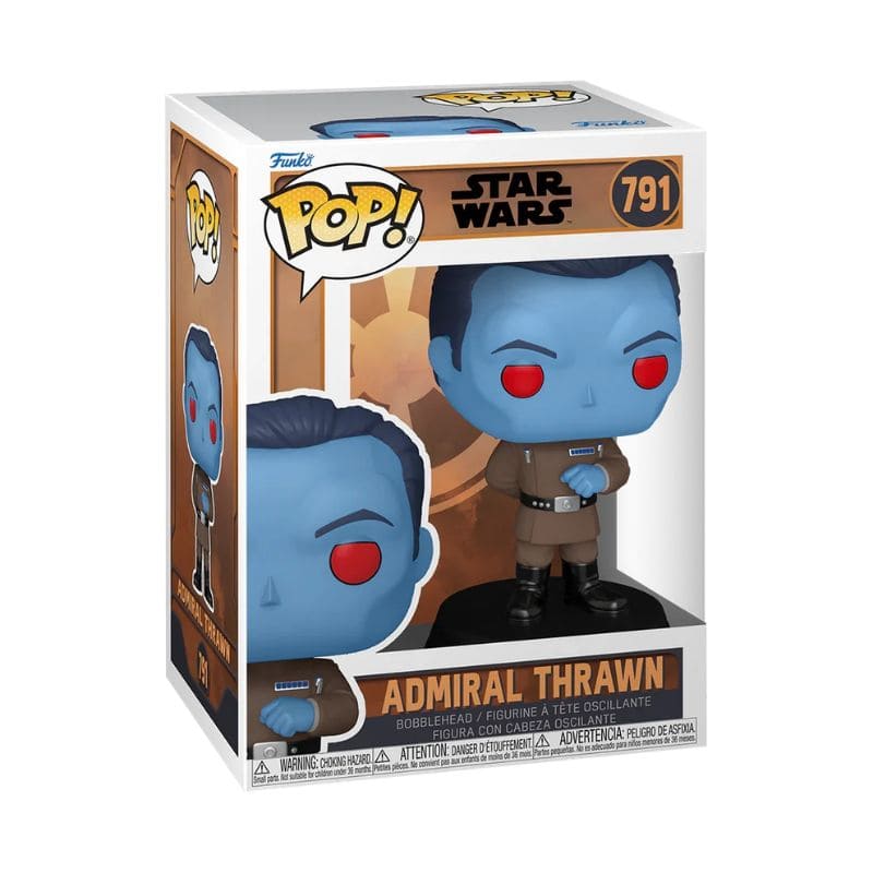 Boîte Funko Pop Admiral Thrawn #791 Star Wars Rebels