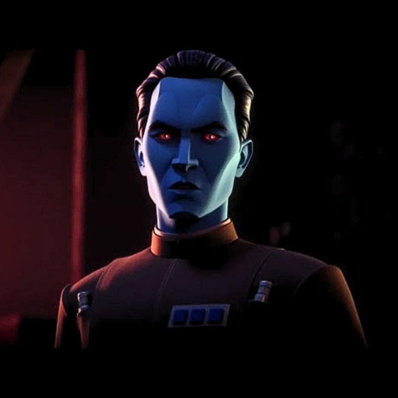 Grand Amiral Thrawn personnage Star Wars Rebels et Ahsoka
