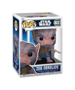 Boîte Funko Pop Zeb Orrelios 822 Star Wars