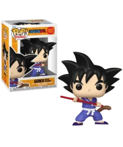 Funko Pop Goku avec Nyoibou #1922 et sa boîte officielle Dragon Ball
