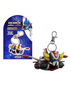 Porte-clés Goldorak Chibi Spazer Plastoy et sa carte de packaging