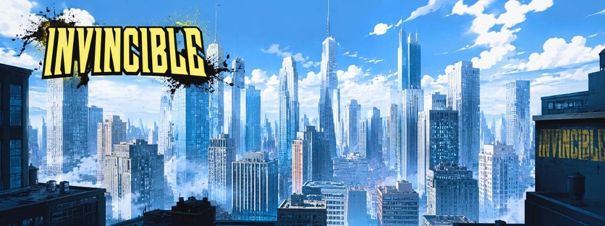 decor ville futuriste univers Invincible comics