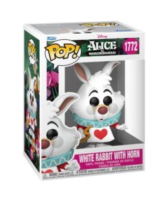 Boîte officielle Funko Pop Disney Lapin Blanc avec cor #1772, Alice au pays des merveilles