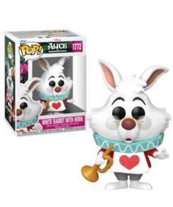 Funko Pop Lapin Blanc avec cor #1772 et sa boîte officielle Alice au pays des merveilles