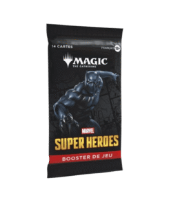 Booster de jeu Magic: The Gathering Marvel Super Heroes avec Black Panther, version française
