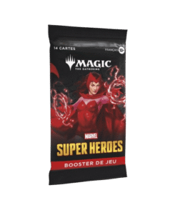 Booster de jeu Magic: The Gathering Marvel Super Heroes avec la Sorcière rouge, version française