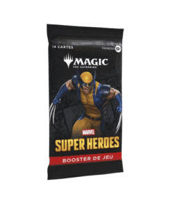Booster de jeu Magic: The Gathering Marvel Super Heroes avec Wolverine, version française