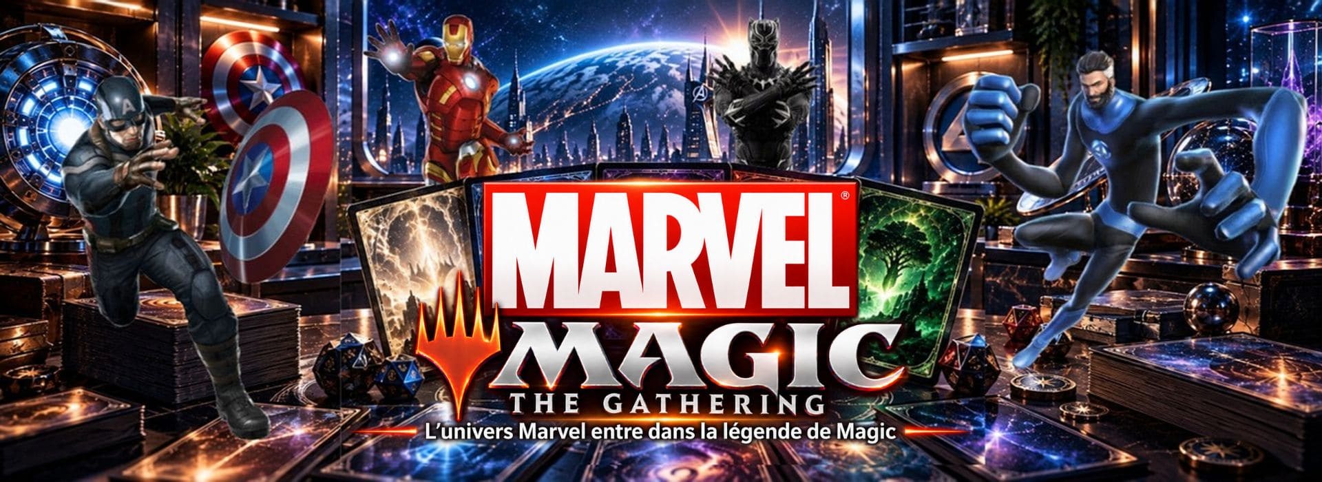 Magic: The Gathering Marvel – cartes à collectionner et héros Marvel
