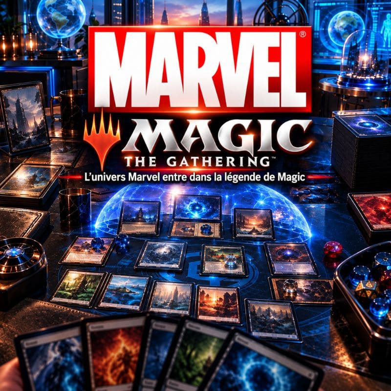 Magic: The Gathering Marvel – cartes à collectionner dans un univers Marvel